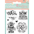 Sellos Clear Love Story de Johanna Rivero
