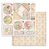 Block de cartulinas ''Rose Parfum'' de 20.3x20.3 cm
