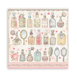 Block de cartulinas ''Fondos Rose Parfum" de 20.3x20.3cm
