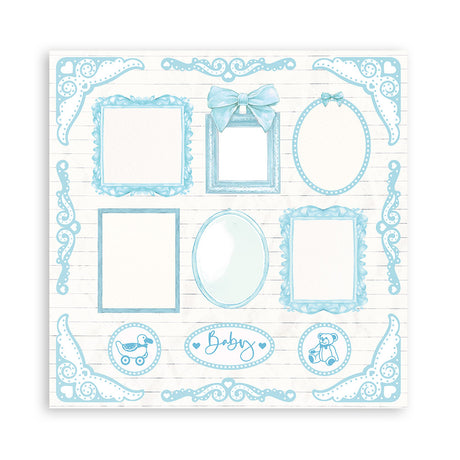 Block de cartulinas ''Fondos Babydream Blue - Niño"