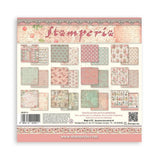 Block de cartulinas ''Fondos Rose Parfum" de 20.3x20.3cm