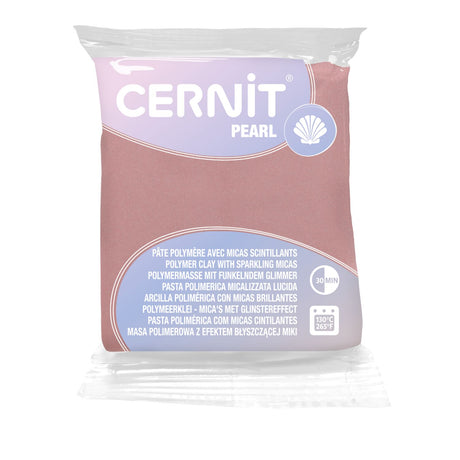 Cernit Pearl Rosado (475) – arcilla polimérica con micas brillantes 56 g