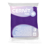 Cernit Pearl Violeta – arcilla polimérica con micas brillantes 56 g