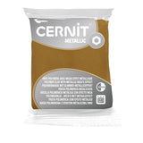 Cernit Metallic Rich Gold – arcilla polimérica efecto metálico 56 g