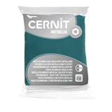 Cernit Metallic Oro Turquesa – arcilla polimérica efecto metálico 56 g