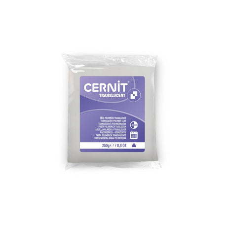 Cernit Translúcida 250 g – arcilla polimérica translúcida bloque