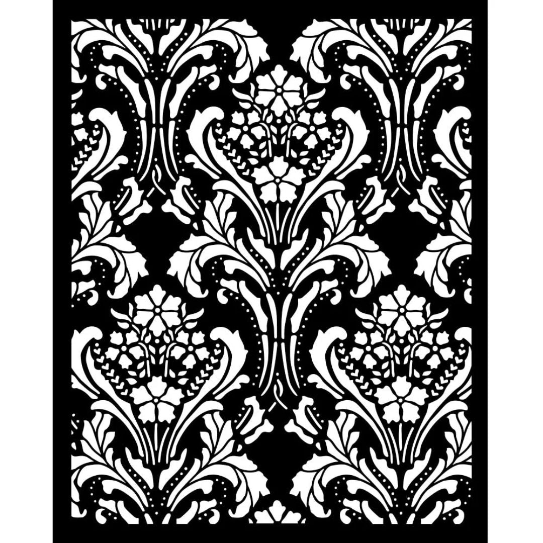 Stencil 20X25cm Quiet Days - Baroque Tapestry