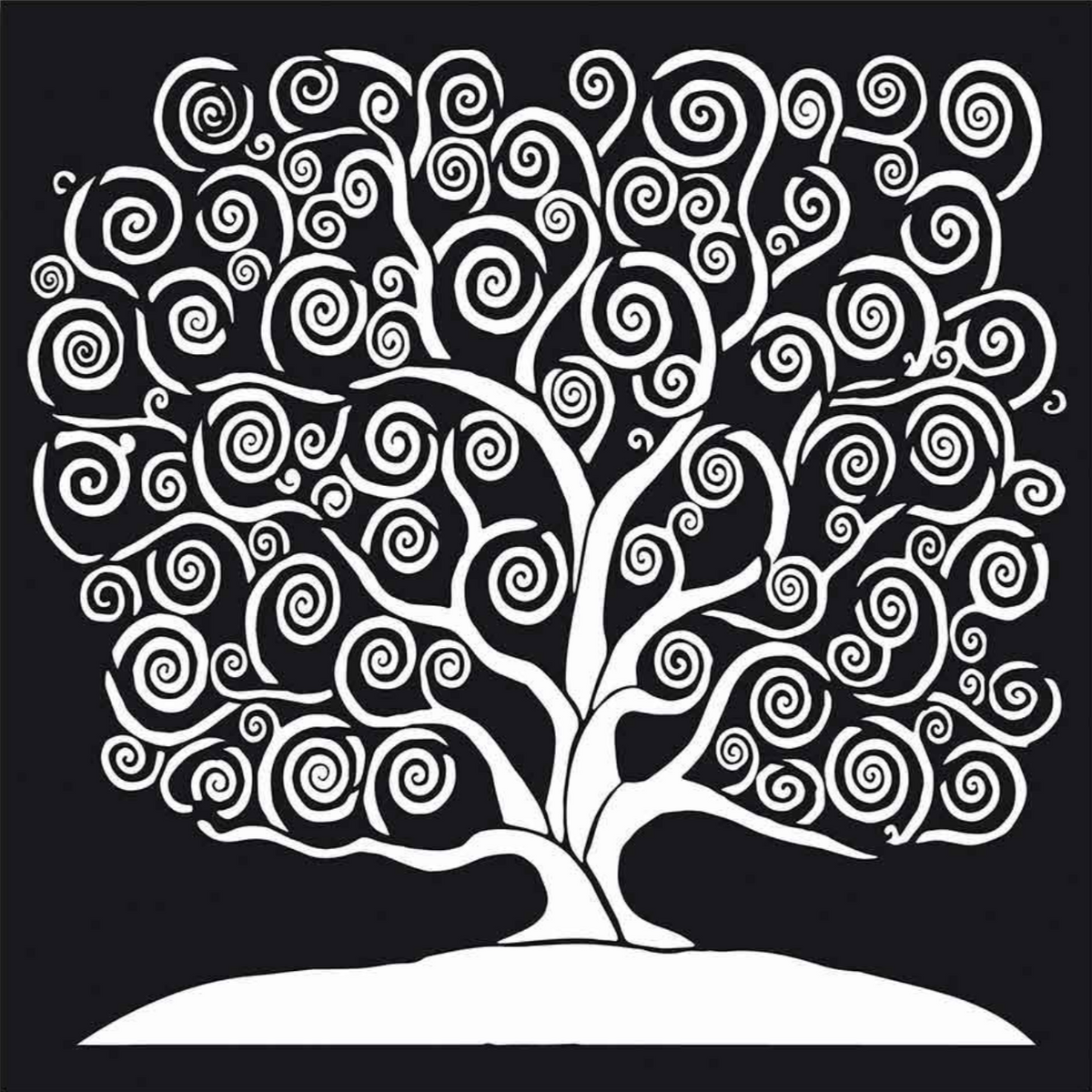 Stencil 30X30cm Árbol de la vida