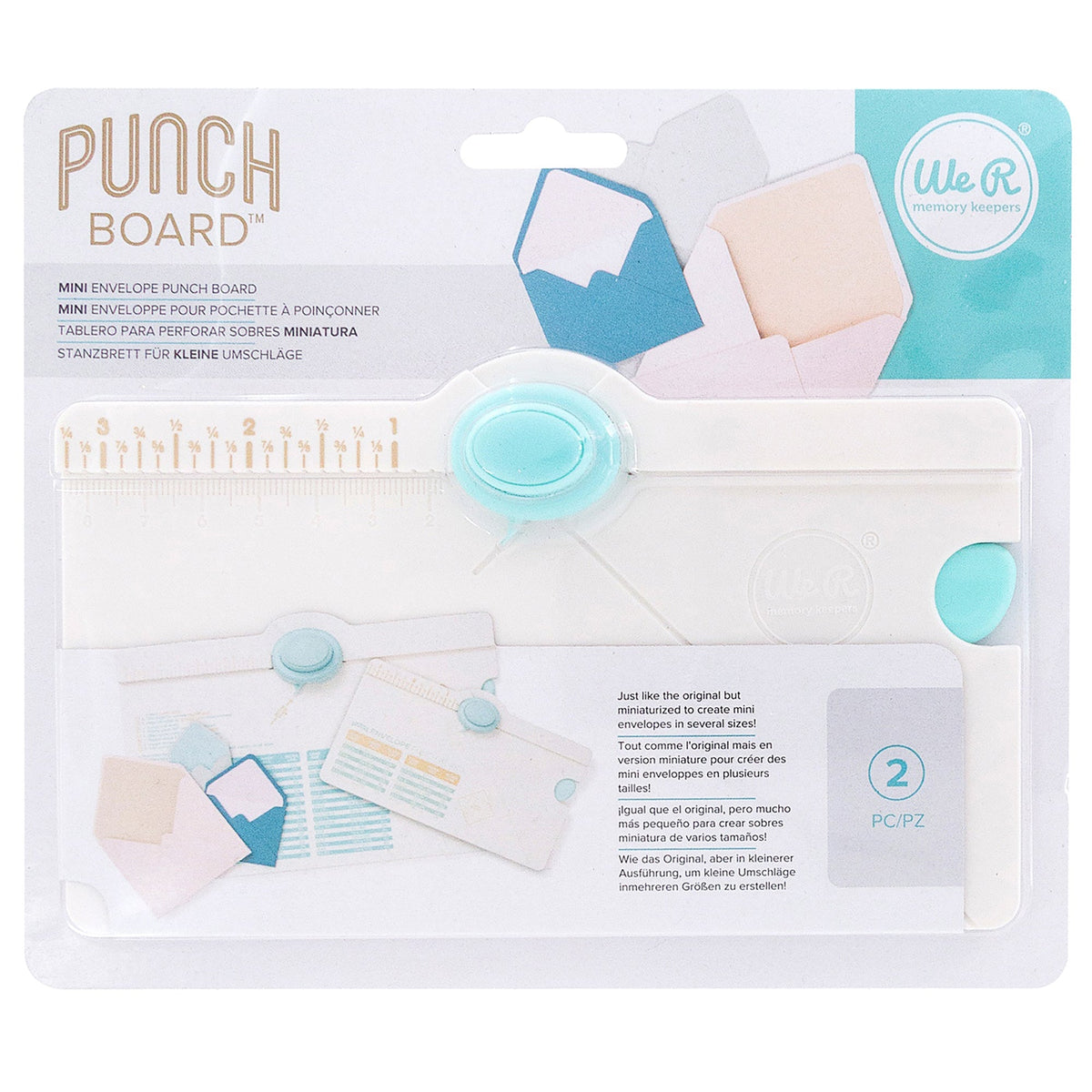 Punch Board Mini Envelope - Mini Sobres (empaque)