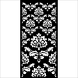 Stencil 12X25cm Greetings Wallpaper - Navidad