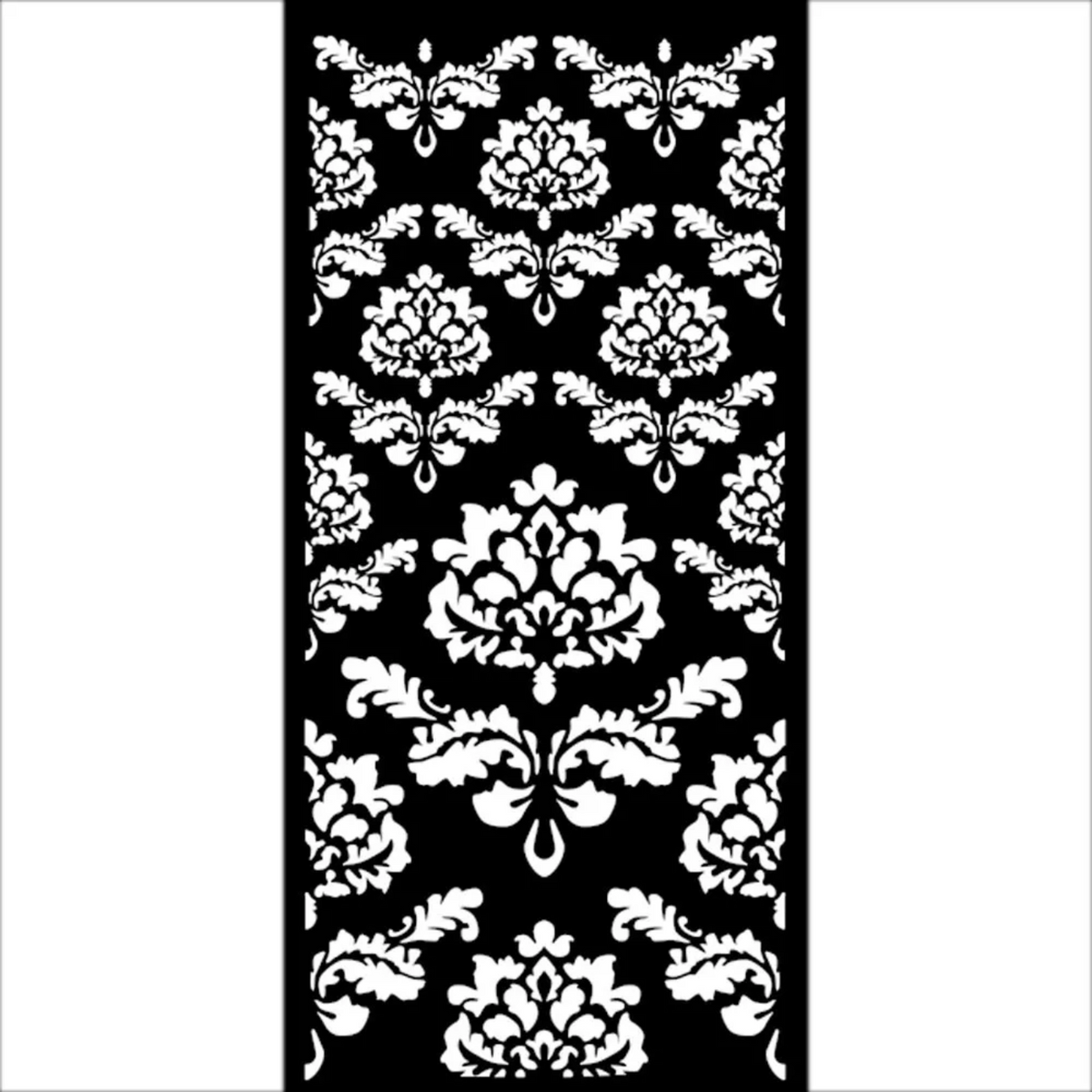 Stencil 12X25cm Greetings Wallpaper - Navidad