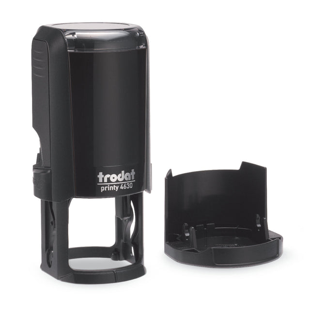 Sello Printy redondo 4630 negro