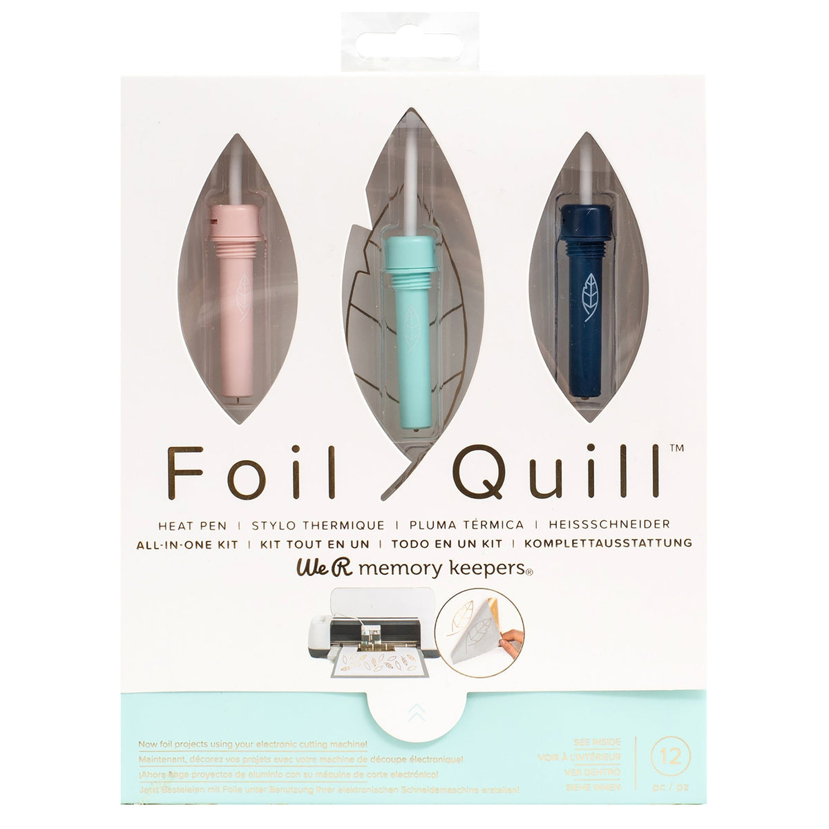 Kit de Inicio Foil Quill para Cortadoras Electrónicas (empaque)
