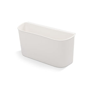Vaso Grande Colgante para Carrito A La Cart - Blanco