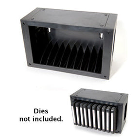 Organizador Rack 29x17.8x12.7cm para Troqueles Bigz - 10 compartimentos