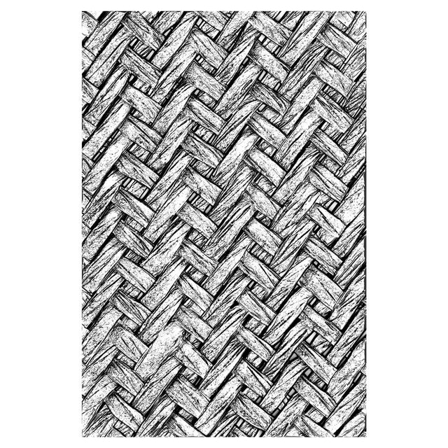 Folder de Embossing 3D A6 - Entrelazado