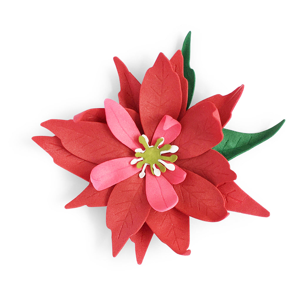 Troqueles Thinlits Poinsettia - Flor de Navidad x7