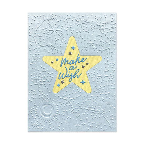 Folder de Embossing Impresslits A6 con Troquel - Celestial