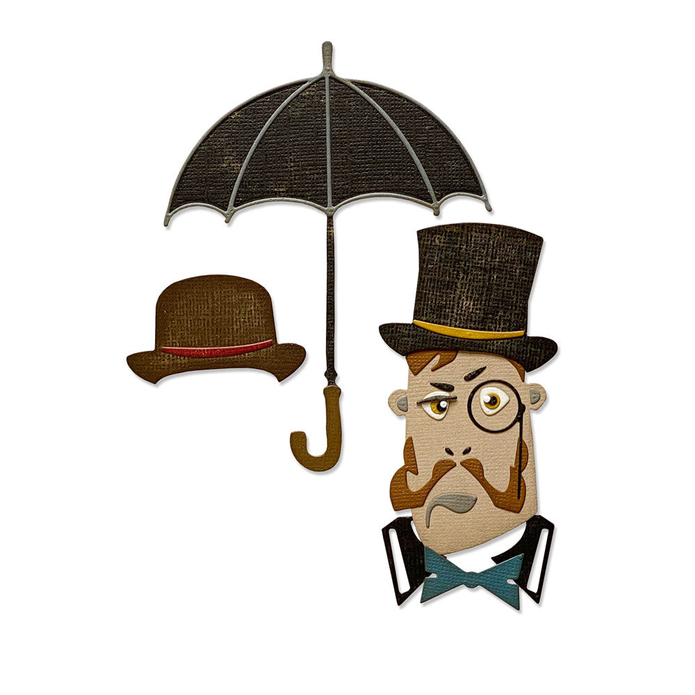 Troqueles Thinlits The Gent - Caballero x14