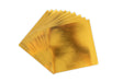 Hojas de Aluminio Adhesivo 15x15cm - Dorado x10