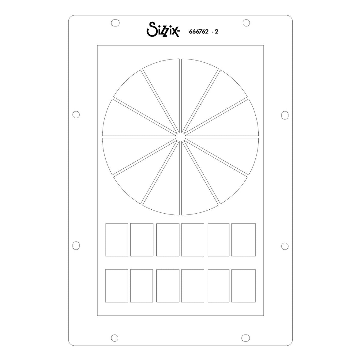Studio Sellos Clear con Stencils A5 Artist Tools (vista 6)