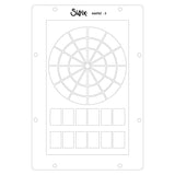 Studio Sellos Clear con Stencils A5 Artist Tools (vista 7)