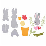 Troqueles Framelits Bunny Bits & Blooms #2 (vista 3)