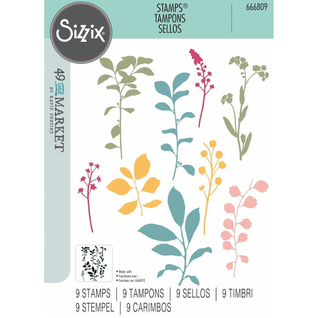 Sellos Clear A5 Fine Stems 01