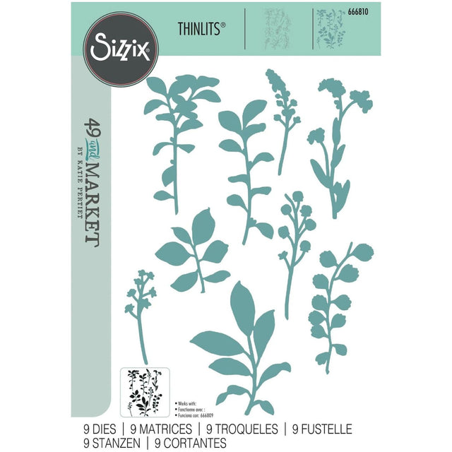 Troqueles Framelits Fine Stems 02