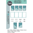 Sellos Clear con Framelits - Painted Palettes