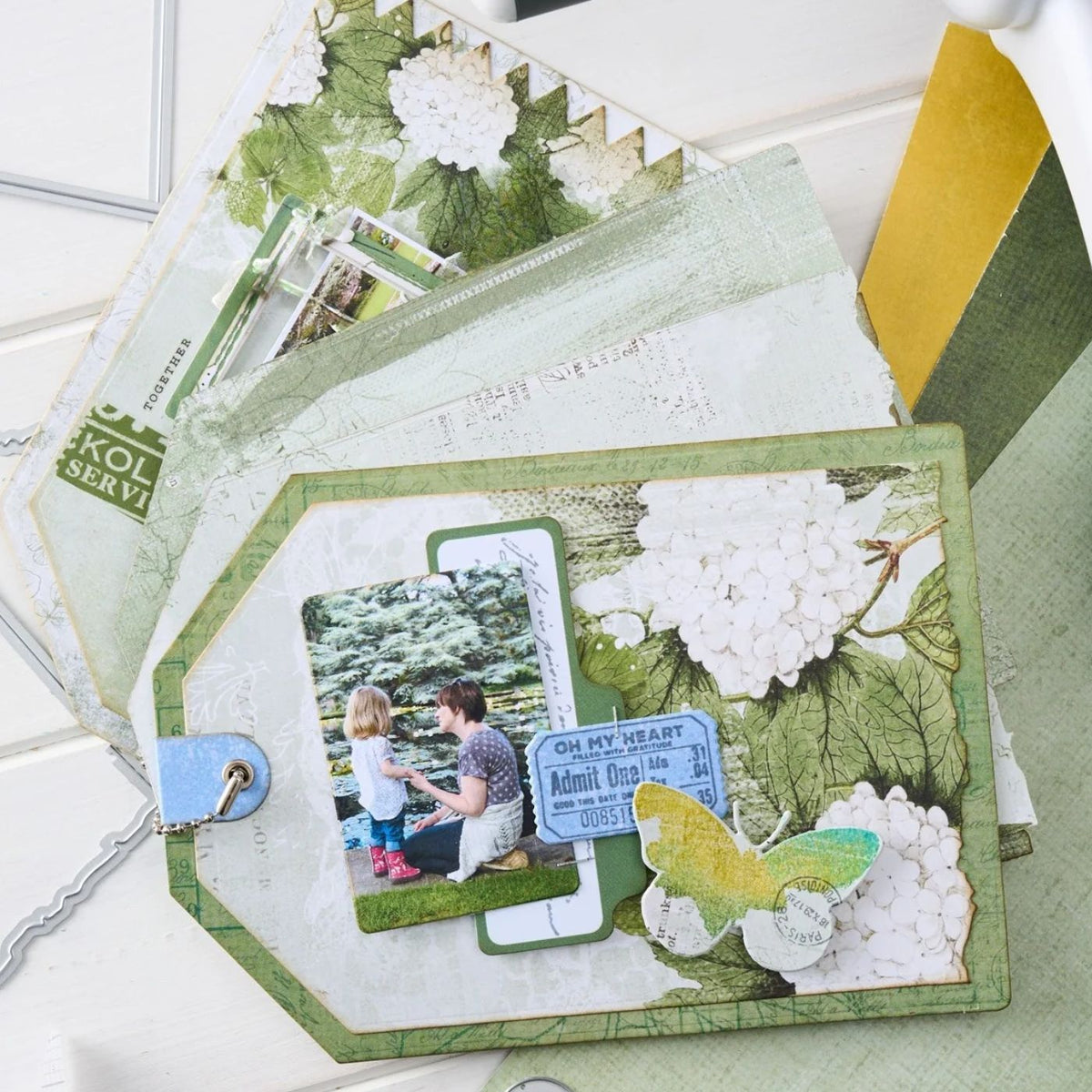 Troqueles Thinlits Snap And Swap Large Tags (vista 4)