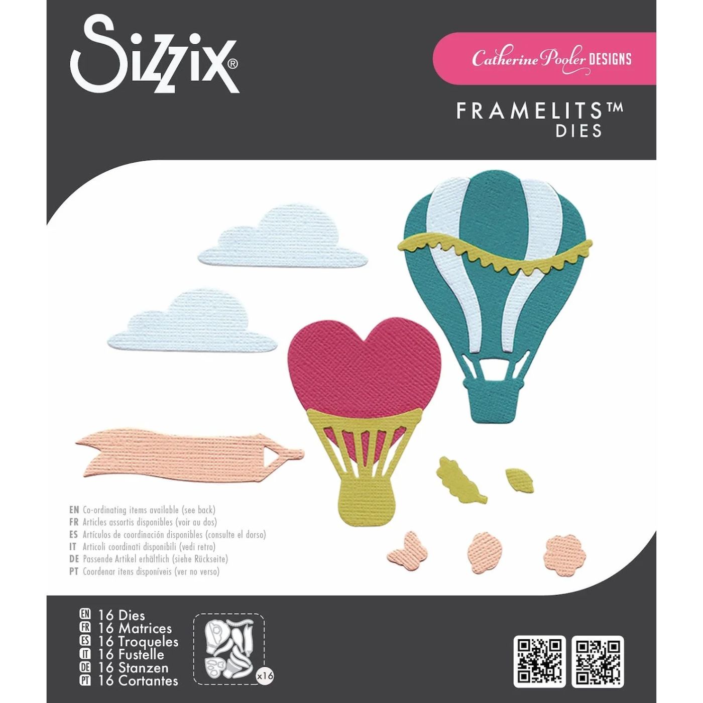 Troqueles Framelits Up And Away #2 de Catherine Pooler