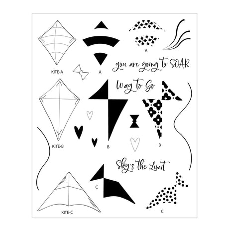 Sellos Clear Sky’s The Limit de Catherine Pooler (vista 4)