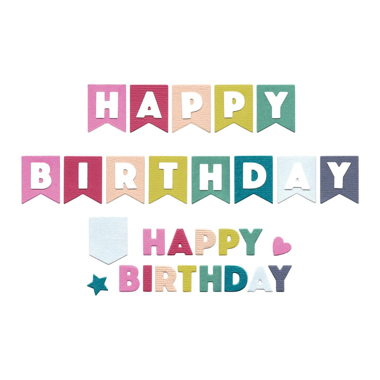 Troqueles Thinlits Birthday Bunting de Catherine Pooler (vista 4)