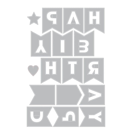 Troqueles Thinlits Birthday Bunting de Catherine Pooler (vista 5)