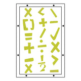 Studio Sellos Clear con Stencils A5 Strength In Numbers (vista 6)