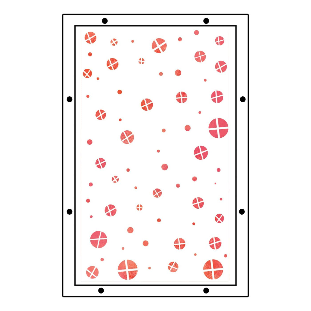 Studio Sellos Clear con Stencils A5 The R's Have It (vista 4)