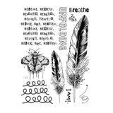 Studio Sellos Clear con Stencils A5 The R's Have It (vista 6)