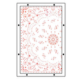 Studio Sellos Clear con Stencils A5 Western (vista 3)