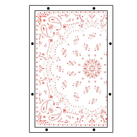 Studio Sellos Clear con Stencils A5 Western (vista 3)