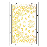 Studio Sellos Clear con Stencils A5 Western (vista 5)