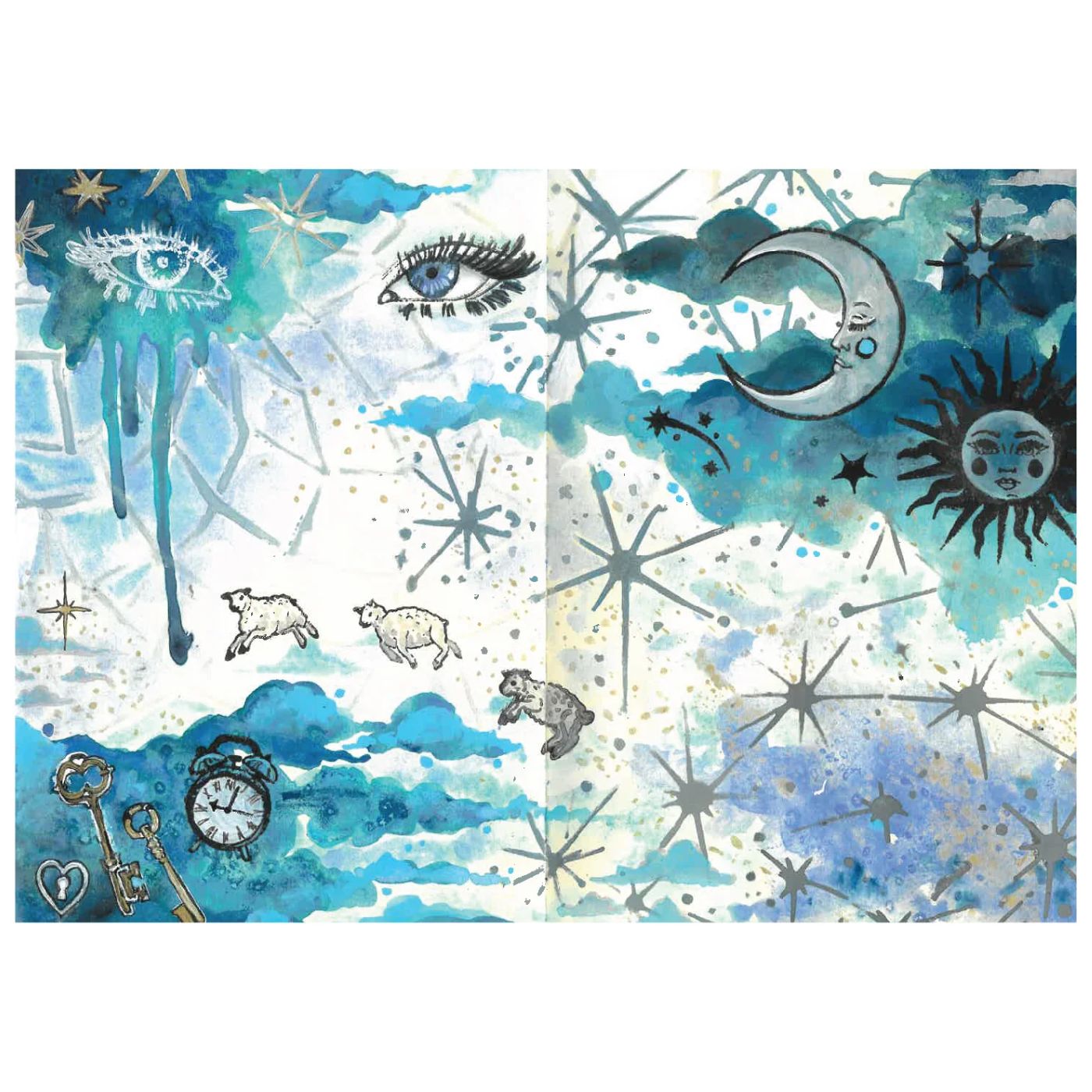 Studio Sellos Clear con Stencils A5 Dreamscape