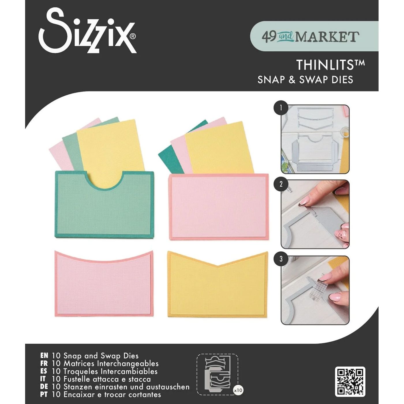 Troqueles Thinlits Snap And Swap Bolsillos