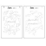 Set Stencil en Capas A6 A Wreath in time - Navidad (vista 4)