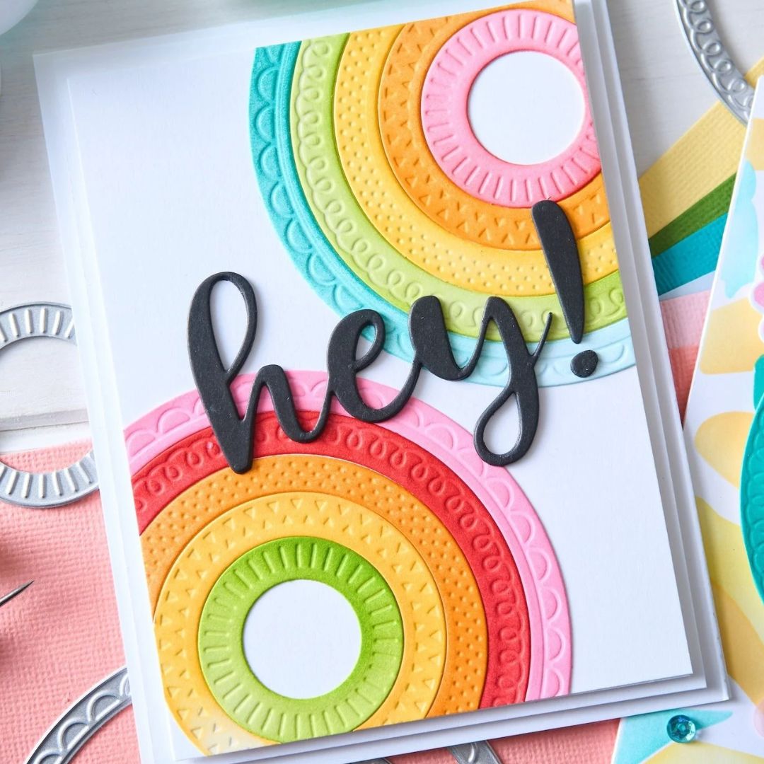 Troqueles Framelits Border Party Circles