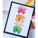 Set Sellos Clear Mariposas #1 (vista 3)
