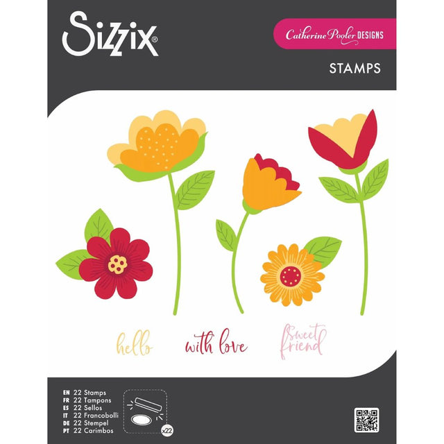 Set Sellos Clear Whimsy Bloom #1