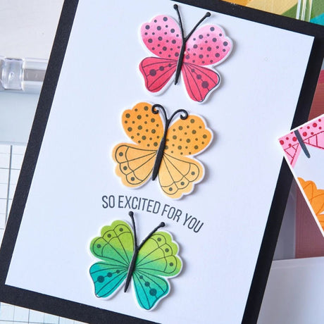 Troqueles Thinlits Bright Butterflies #2 (vista 2)