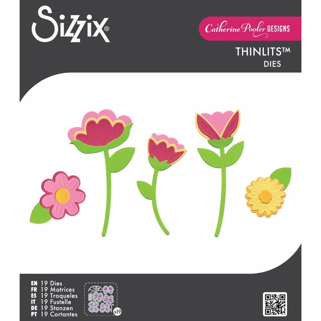 Troqueles Thinlits Whimsy Blooms #2