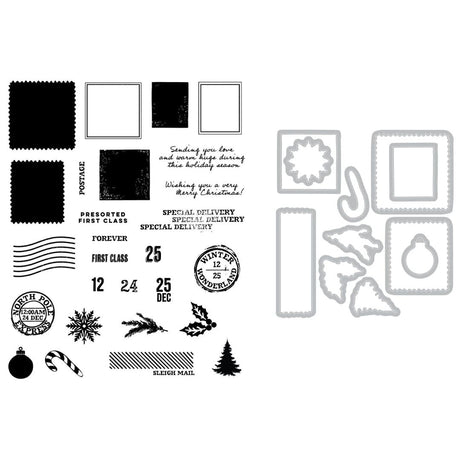 Sellos Clear con Framelits Special Delivery - Navidad (vista 3)